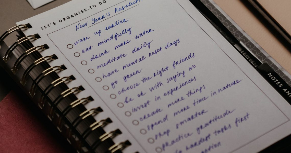 A To Do List On Notepad